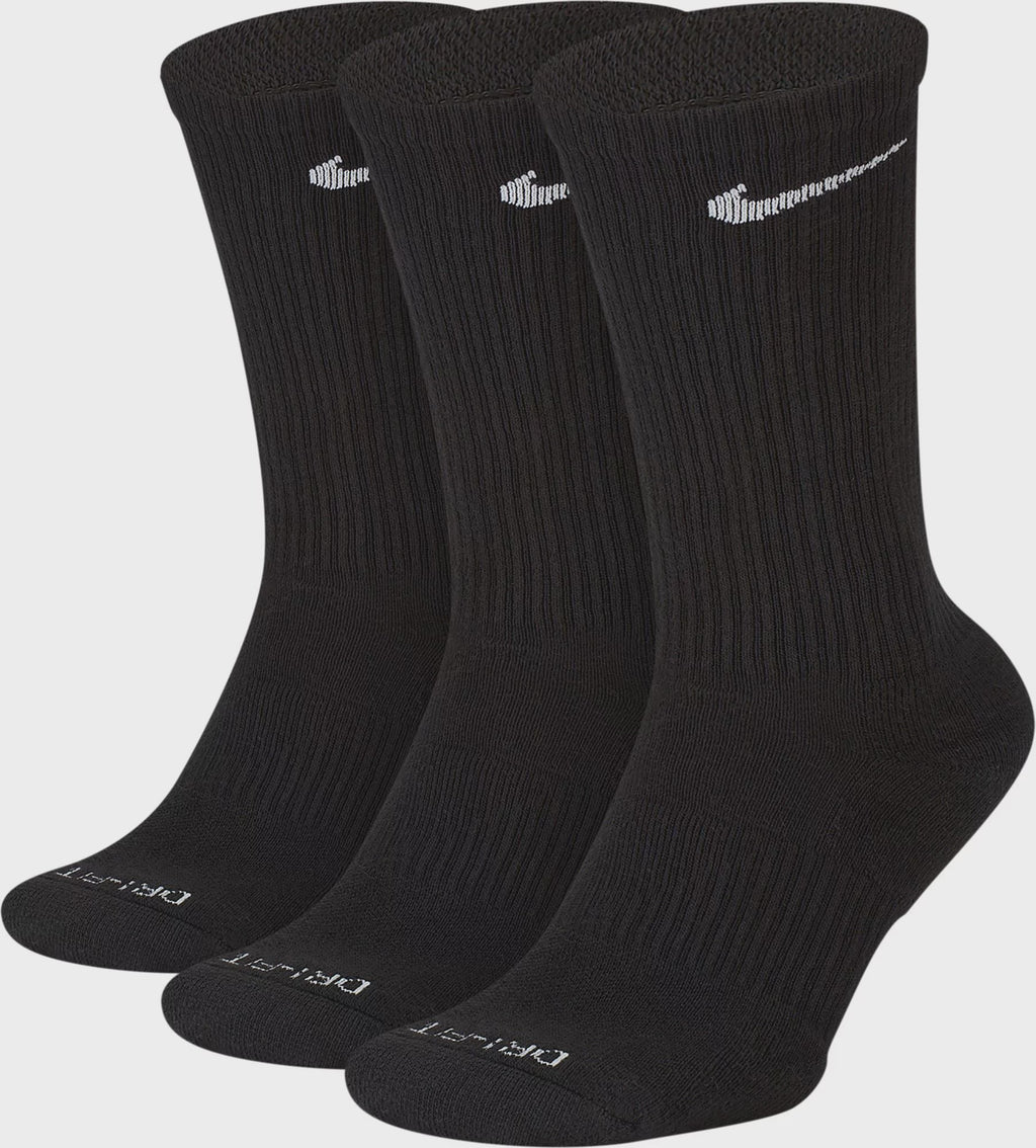 nike mid socks black