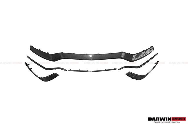 2012-2014 Mercedes Benz W204 C63 AMG RZS Style Carbon Fiber Rear Bumper Caps