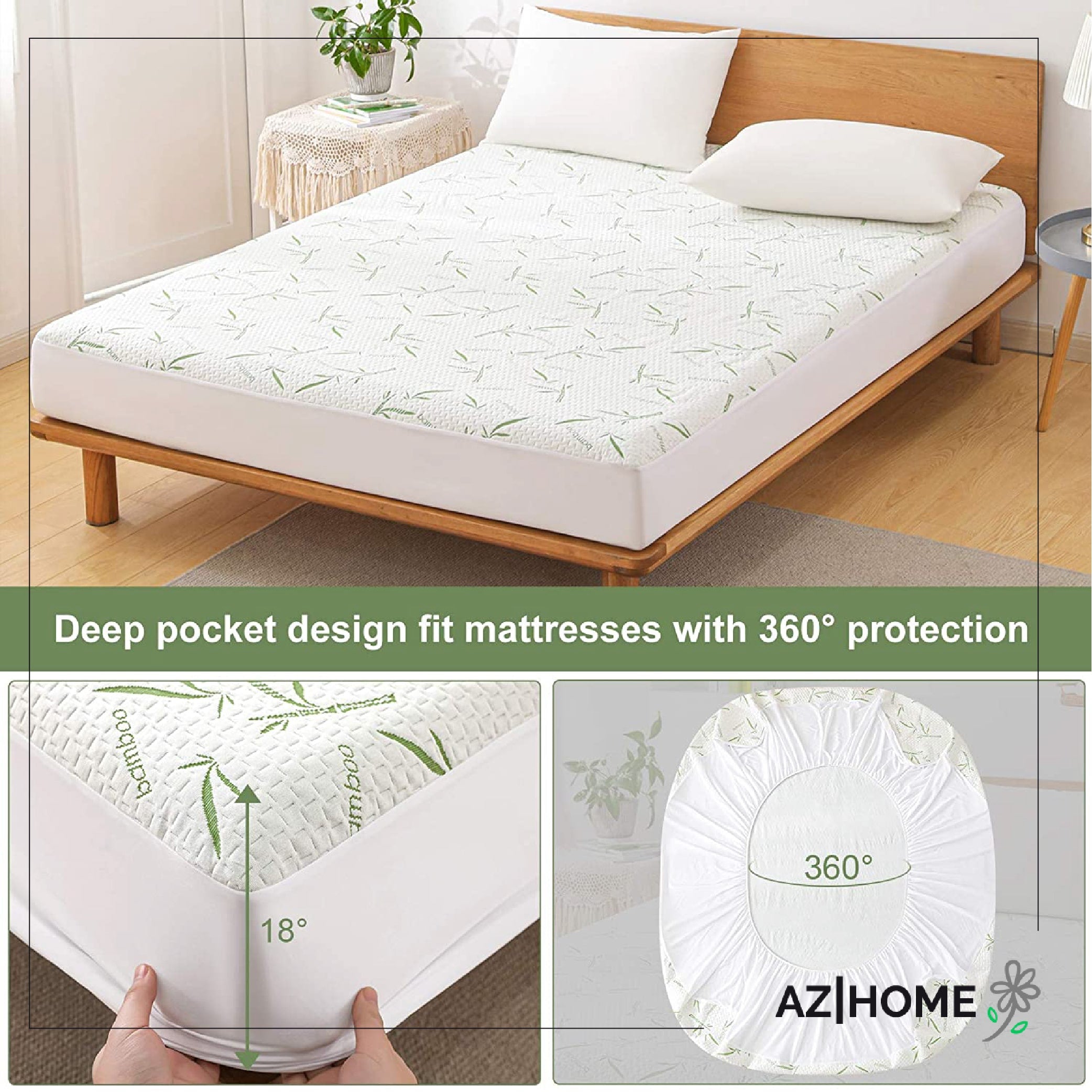 hilton bamboo mattress protector