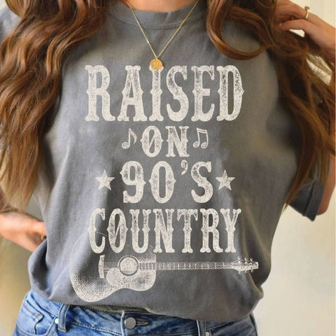 raised on 90s country shirt western graphic t-shirt country graphic tee
