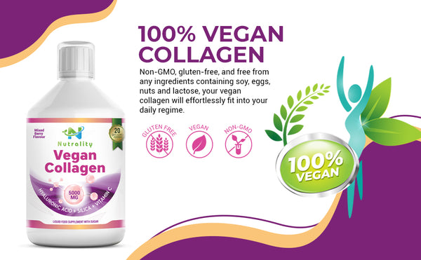 Nutrality Vegan Collagen Liquid Supplement