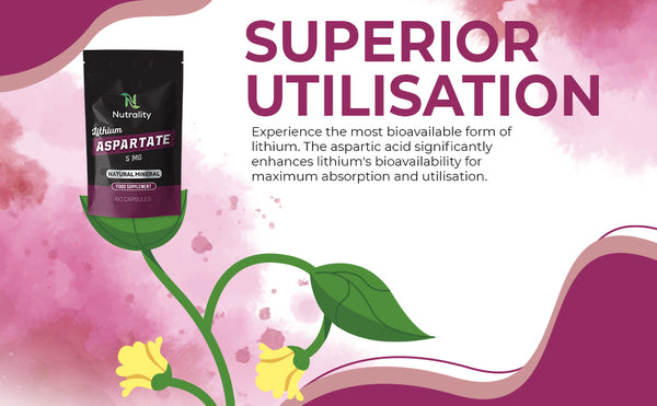 Nutrality Lithium Aspartate Supplement