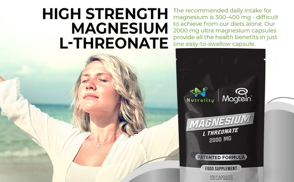 Nutrality Magtein Magnesium L Threonate Supplement