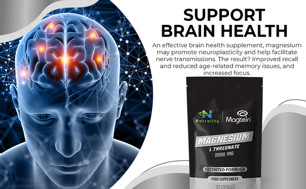 Nutrality Magtein Magnesium L Threonate Supplement