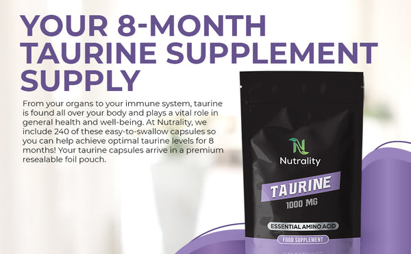 Nutrality Taurine supplement