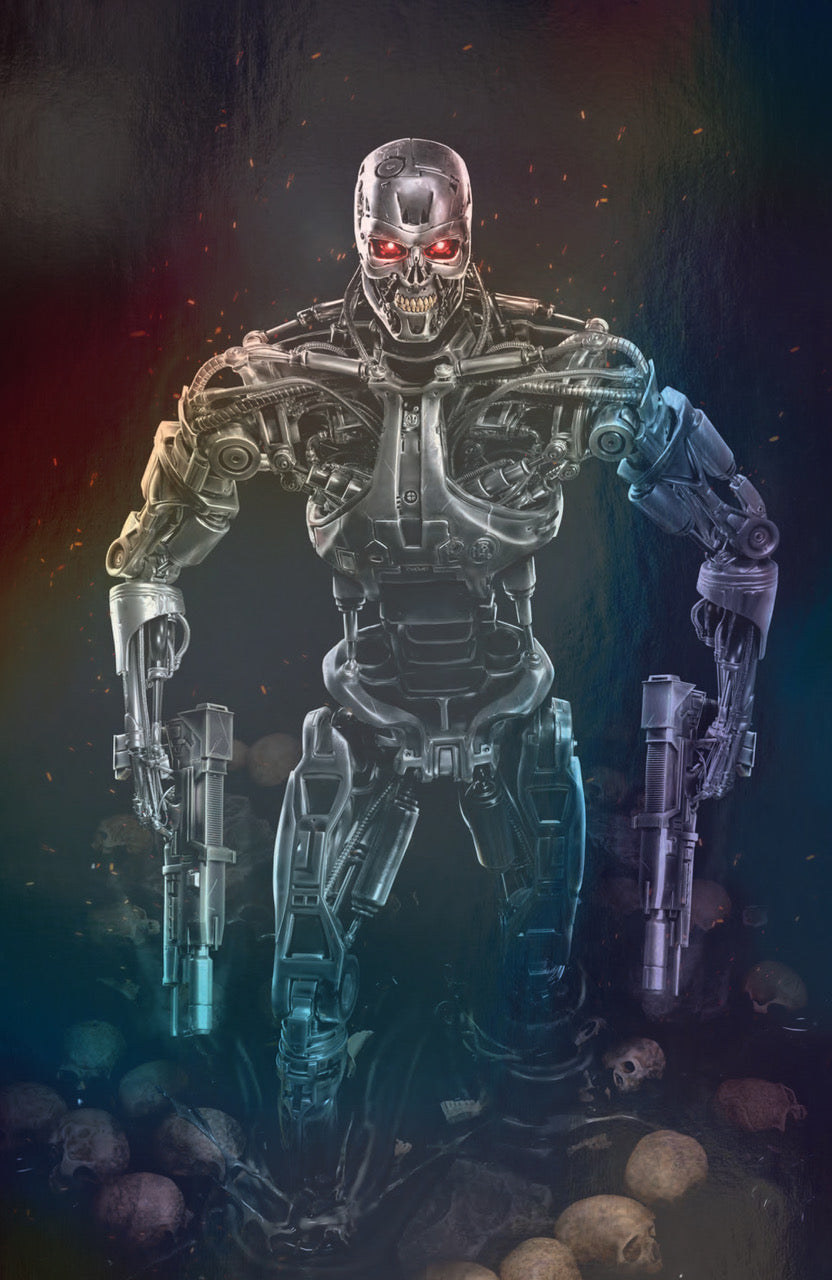 Terminator #1 Raf Grassetti NYCC FOIL Virgin Variant
