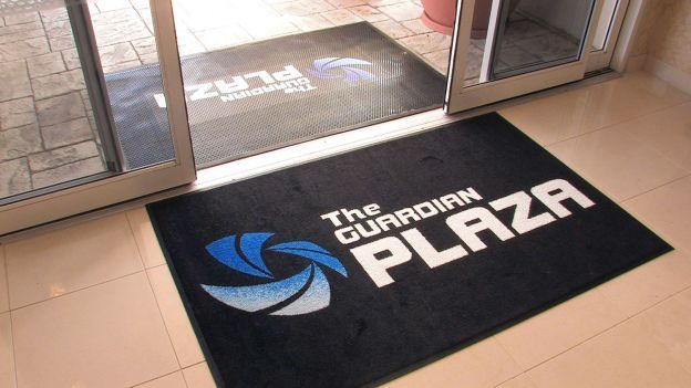 Computer Dyed Custom Logo Floor Mat