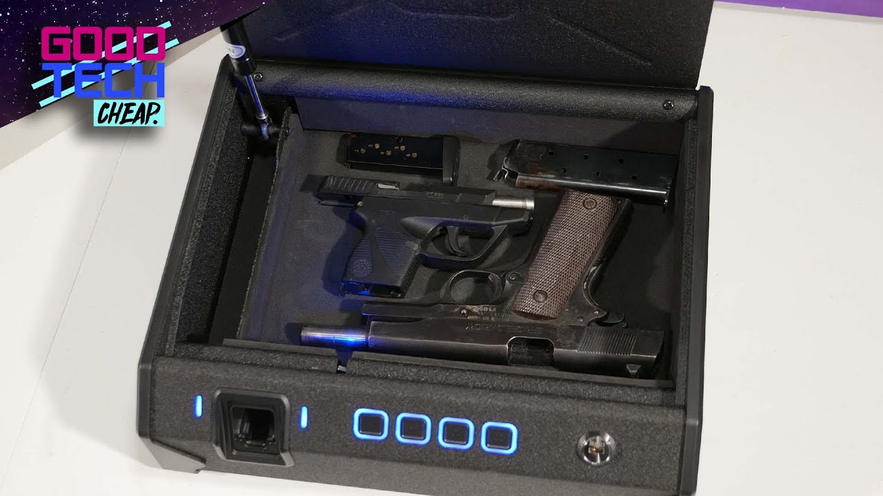 nightstand gun safe