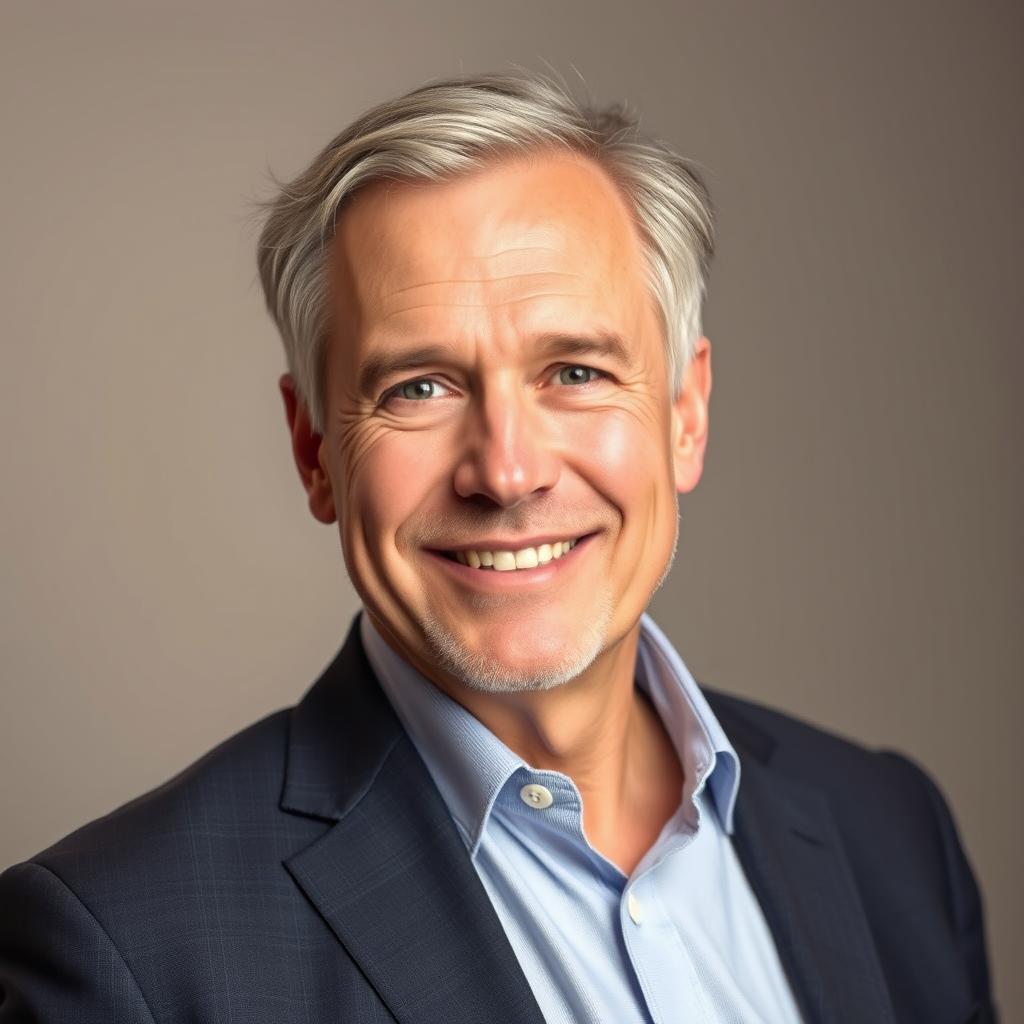 Portrait of man who uses DAVID Premier for insomnia treatment