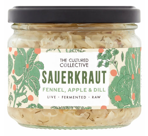 The Cultured Collective - Fennel, Apple and Dill Sauerkraut  