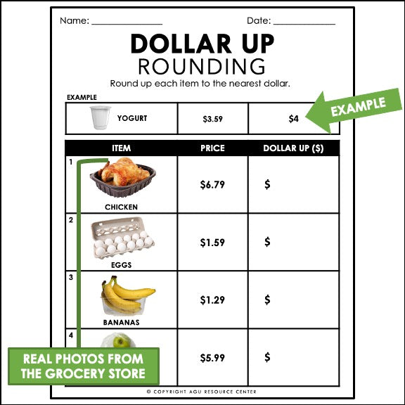 dollar-up-worksheet-grocery-items-under-10-money-math-digital