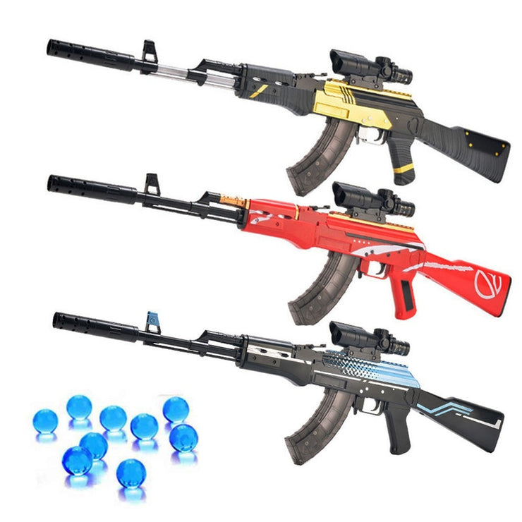 بندقية AirSoft بندقية يدوية Akm مسدس لعبة رصاصة مائية رماية للأولاد ألعاب خارجية Cs لعبة سلاح قنص هوائي ناعم هدايا للأطفال