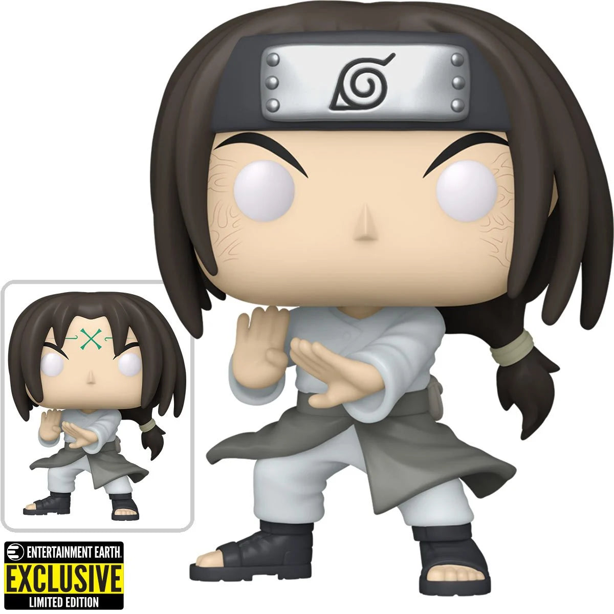 (Common + Chase Bundle) Funko Pop! Naruto Shippuden Neji Hyuga (Entertainment Earth Exclusive) *Pre-Order*