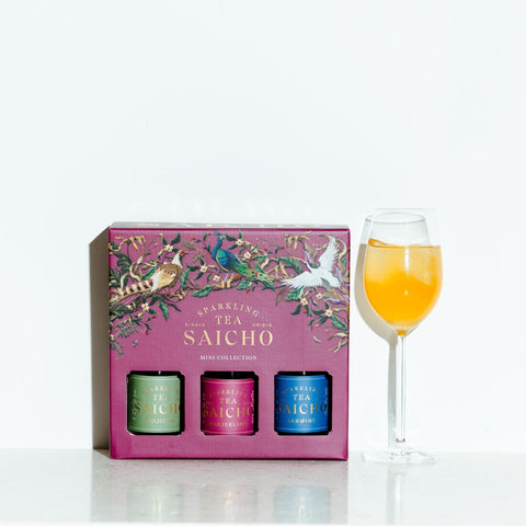 Saicho giftset met 3 verschillende sparkling tea's