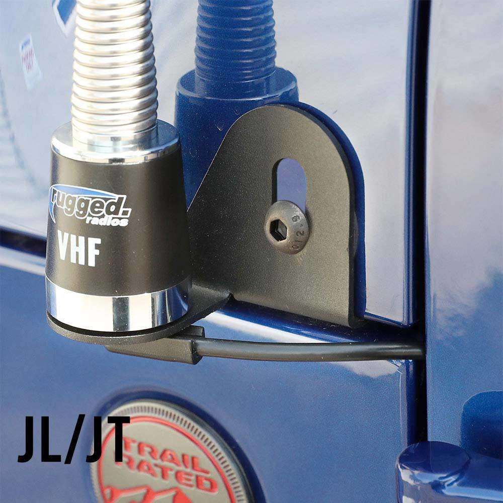 Rugged Radios Antenna Mount for Jeep Wrangler and Jeep Gladiator Truck –  Fusion 