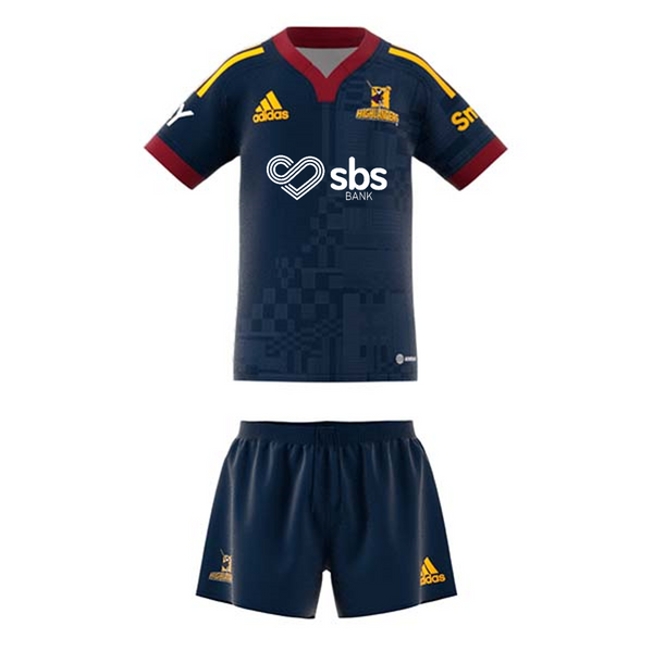 Adidas Highlanders Super Rugby Home Jersey | Medium | Blue/Maroon