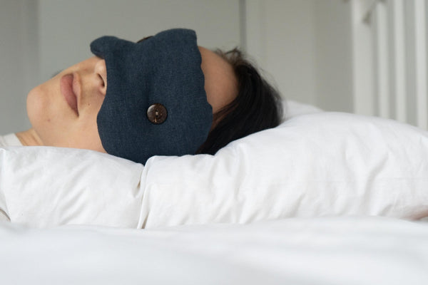 Sleep soundly with a Wisewool Cloud Pillow and Weighted Eye Mask