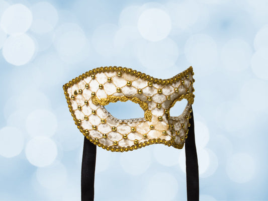 Silver Party Mask –
