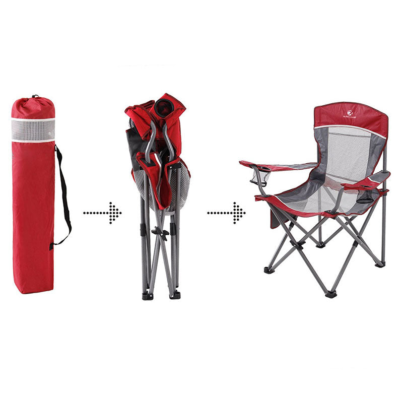 alpha camp mesh canopy chair