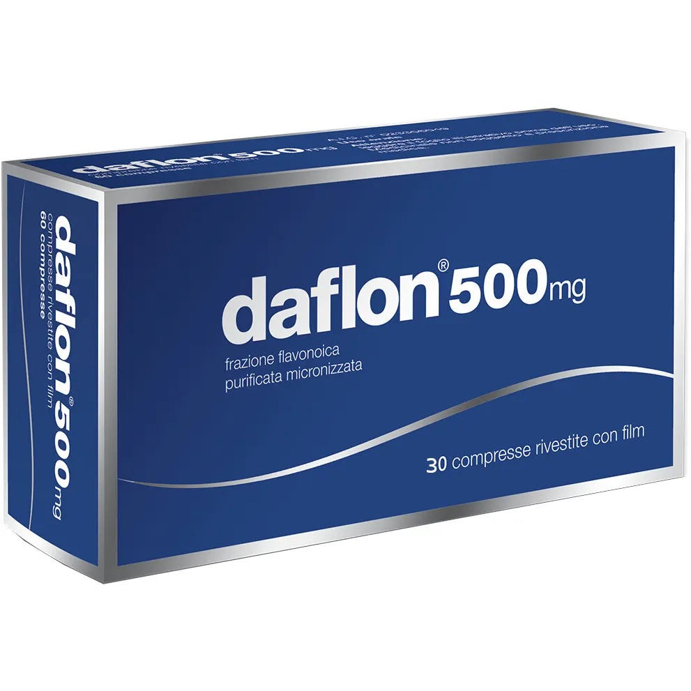 servier italia spa daflon 30 compresse rivestite 500mg, unisex