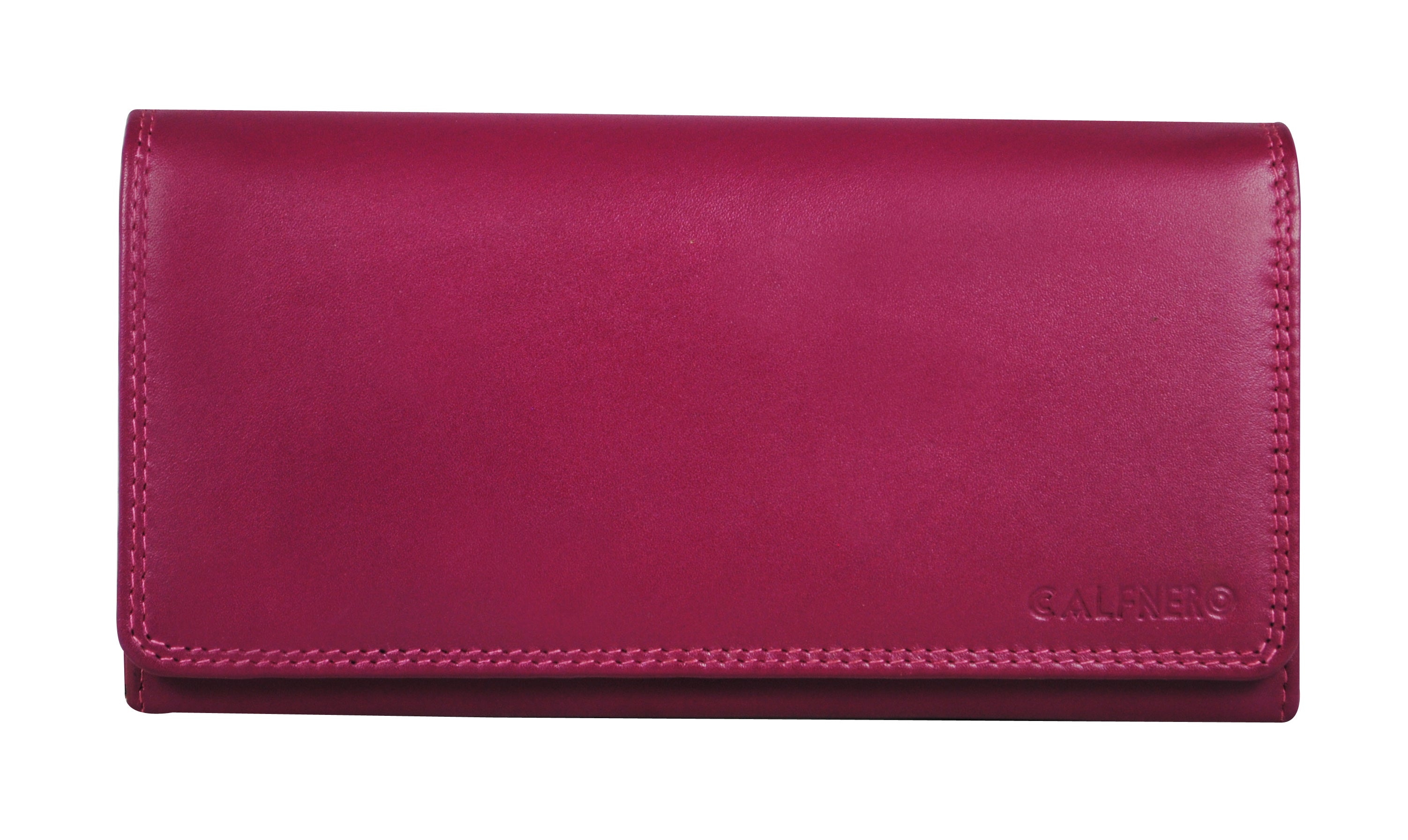KW104- Women Bifold Leather Wallet with Zipper Pocket Case – VULKIT