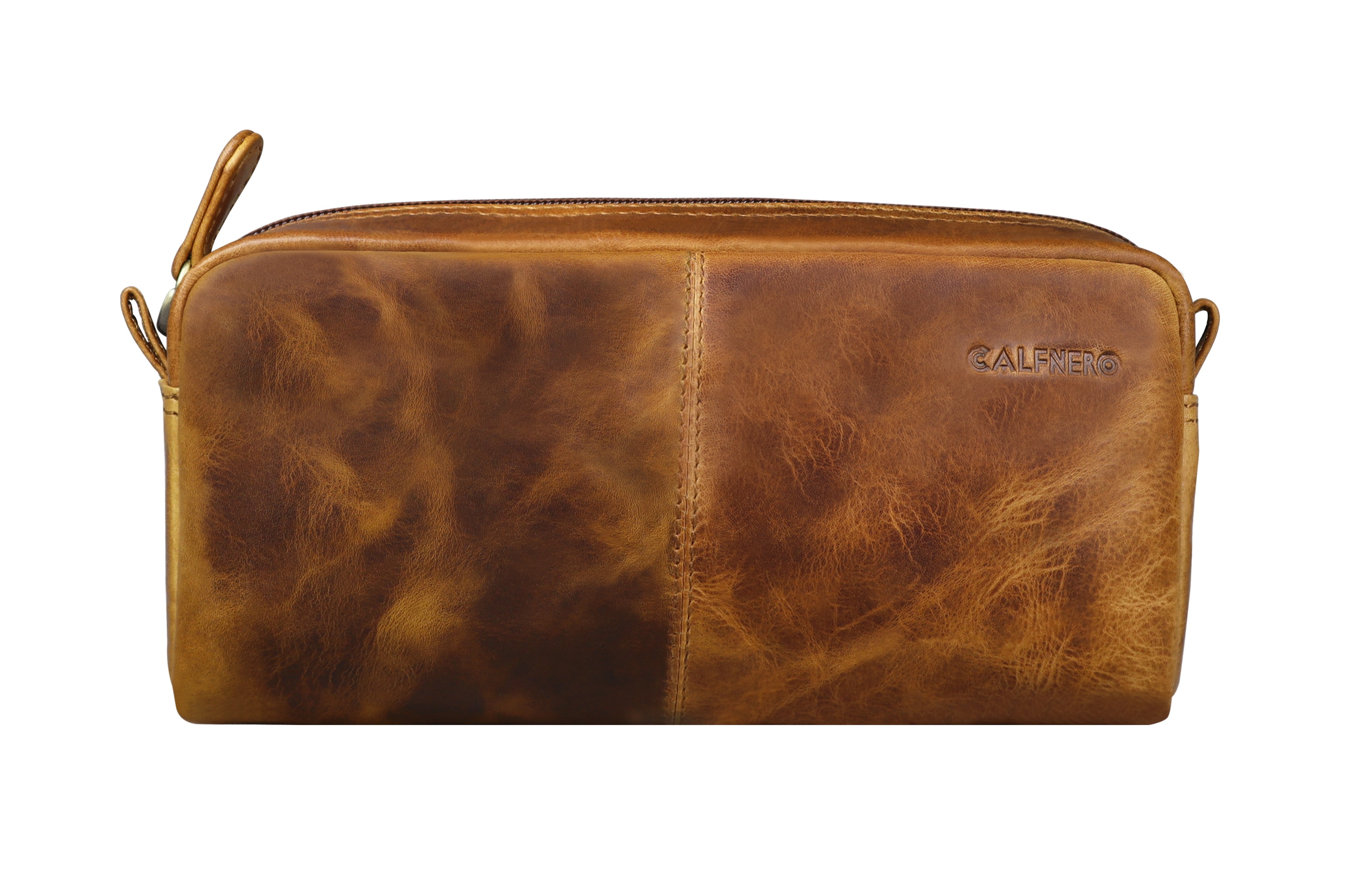 Calfnero Genuine Leather Toiletry Bag Shaving Kit Bag (S-645-Hunter) –  www.calfnero.in