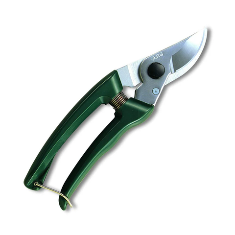 Pruning shears are essential for trimming branches and shaping plants