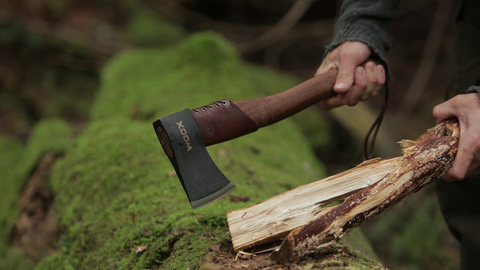 Axe is a versatile tool used for chopping, splitting, and shaping wood