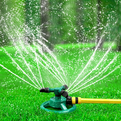 A sprinkler is a device used to distribute water evenly over a designated area, ensuring efficient watering of lawns, gardens, and landscapes
