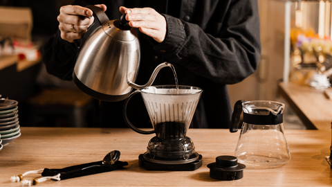 Filtered water makes the coffee taste better