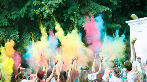 Holi Festival is a vibrant celebration of color, joy, and togetherness