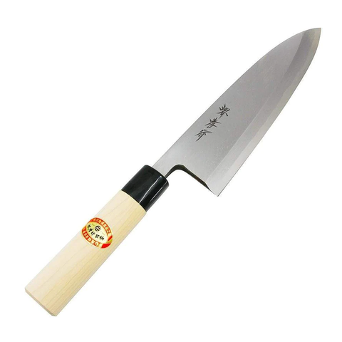 A robust Deba knife is essential for butchery tasks in Japanese cuisine, especially for fish and poultry