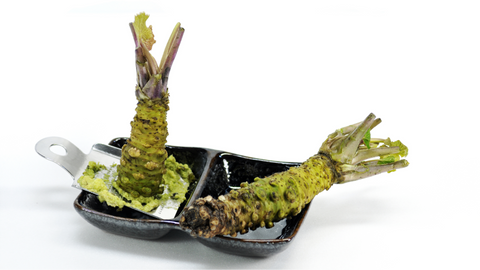 Authentic wasabi is prized for its fresh, intense flavor and is often served freshly grated