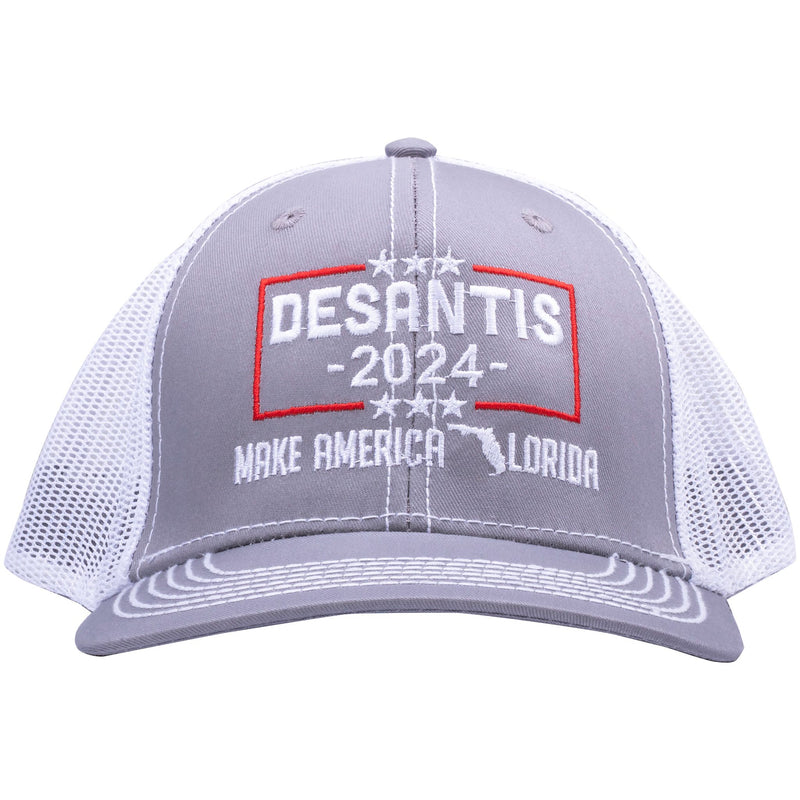 Make America Florida Hat (Gray) | DeSantis 2024 at MakeAmericaFlorida.shop