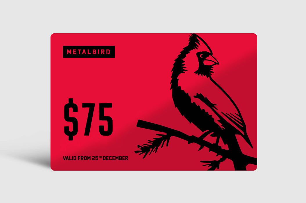 Metalbird Gift Card | Spend & Save!