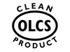 Optical Laser Color Sorter logo: The words CLEAN PRODUCT arched above and below a black and white oval containing the letters OLCS.