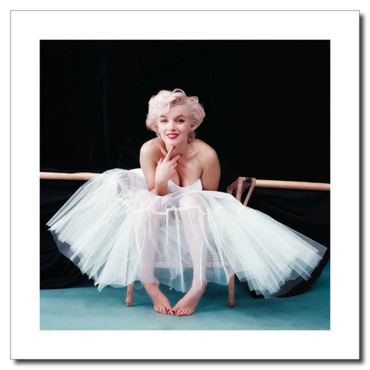 marilyn monroe white dress sitting