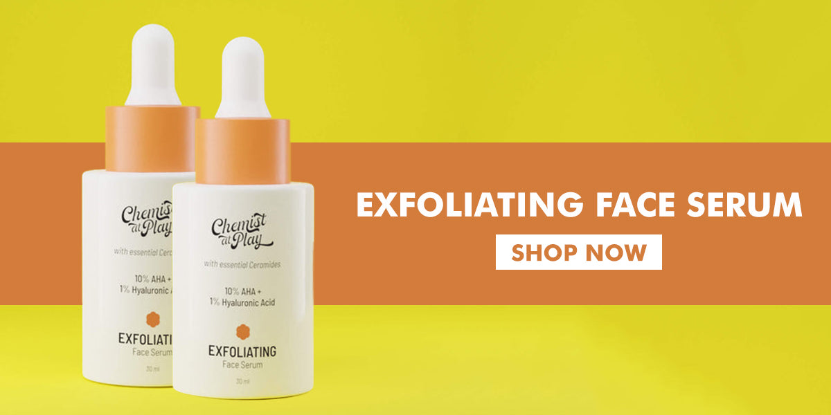 Exfoliating Face Serum for Treating Dry Patches