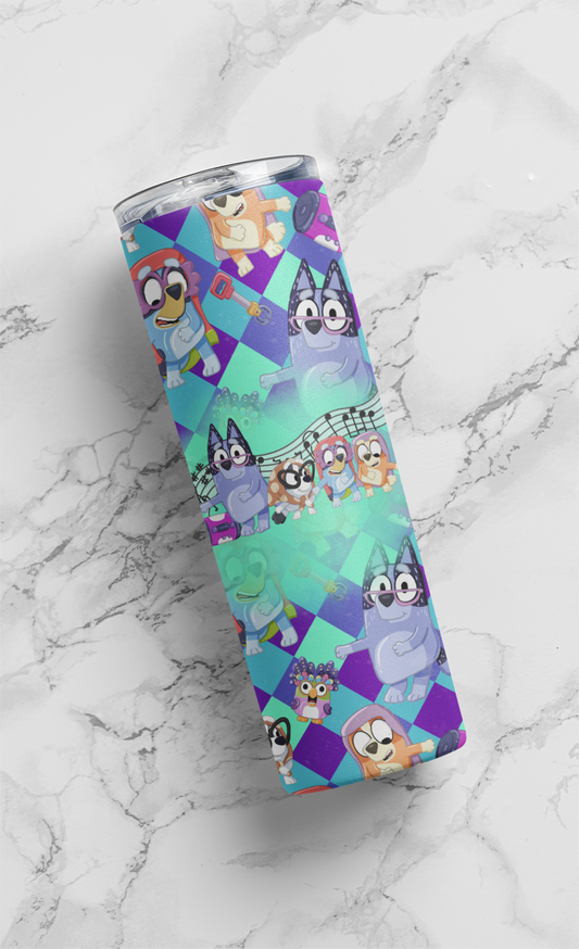 Tumbler with Bluey Dad Awesome! – Simply Shady Designs