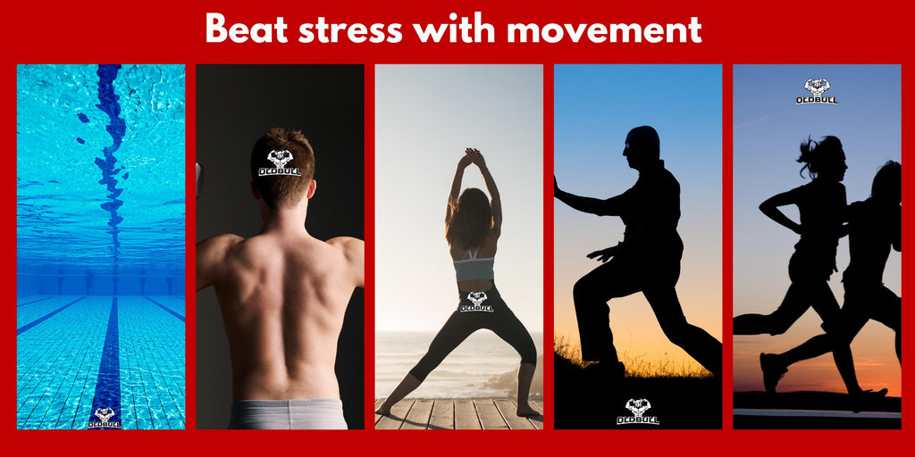 Beat stress with movement