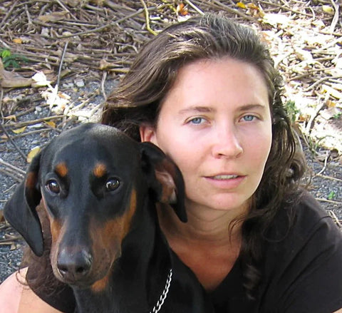 Irena and Zana the Doberman