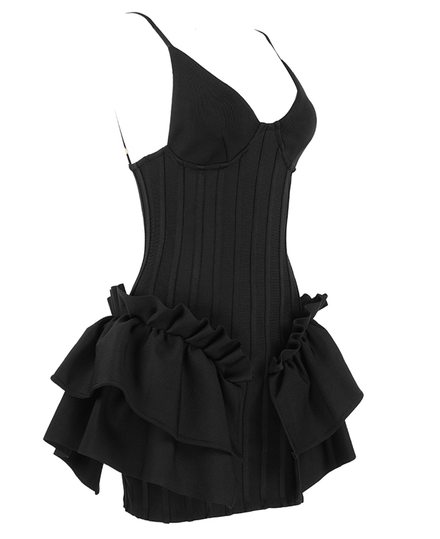 Alexandra Black Mini Dress – Catwalk Connection