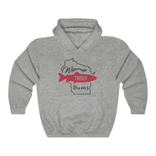 Load image into Gallery viewer, Wisconsin Trout Bum Unisex Heavy Blend™ Hooded Sweatshirt Full Color Logo

