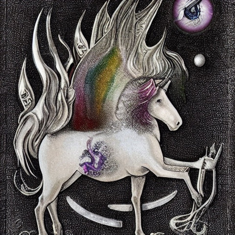 A witchy unicorn