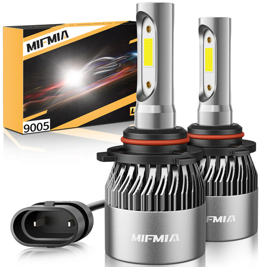 MIFMIA 9006 LED Headlight Bulbs, 60W 8000 Lumens 300% Brighter HB4 650