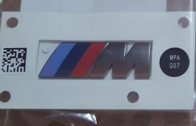 BMW OEM M Sport Gloss Black Fender Badge Pair G20 G21 G22 G23 G05