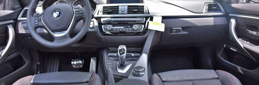 BMW OEM F30 F31 F80 F36 3 & 4 Series Aluminum Hexagon & Black Interior Trim  Kit