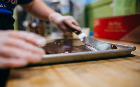 Spreading Incredible Bar Chocolate