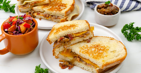 Bourbon Onion and Bacon Melt