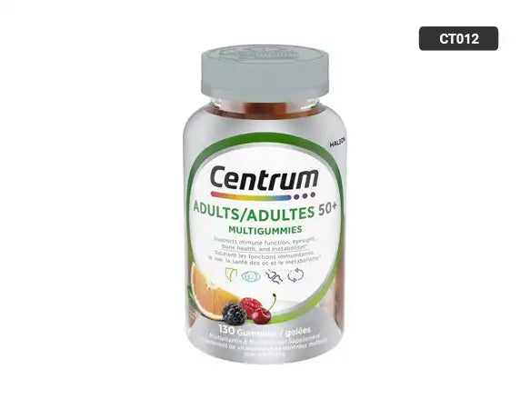 Centrum Adults 50+ MultiGummies 130 Gummies